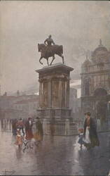 Monumento a Colleoni, Venezia Postcard