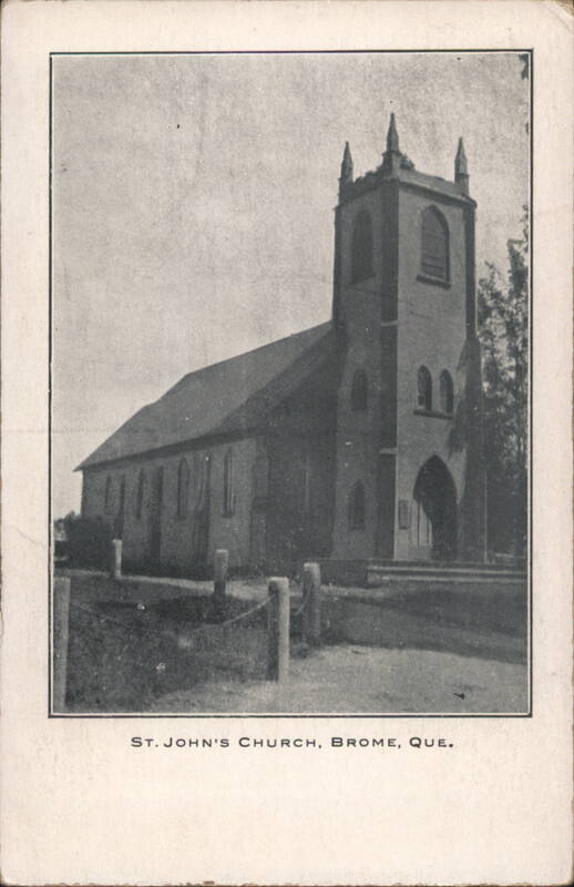 St. John's Church, Brome, QUE. QC Canada Quebec