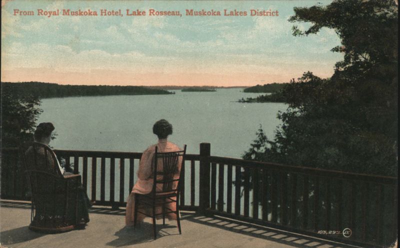 Royal Muskoka Hotel, Lake Rosseau, Muskoka Lakes District ON Canada