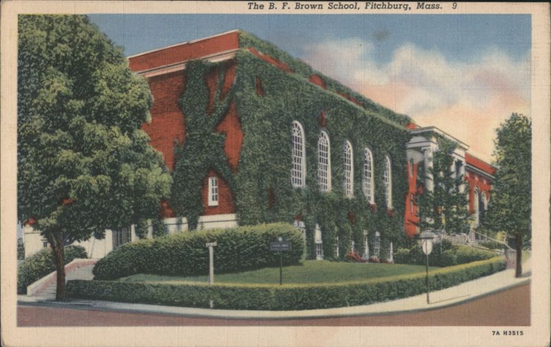 B. P. Brown School, Fitchburg, MA Massachusetts