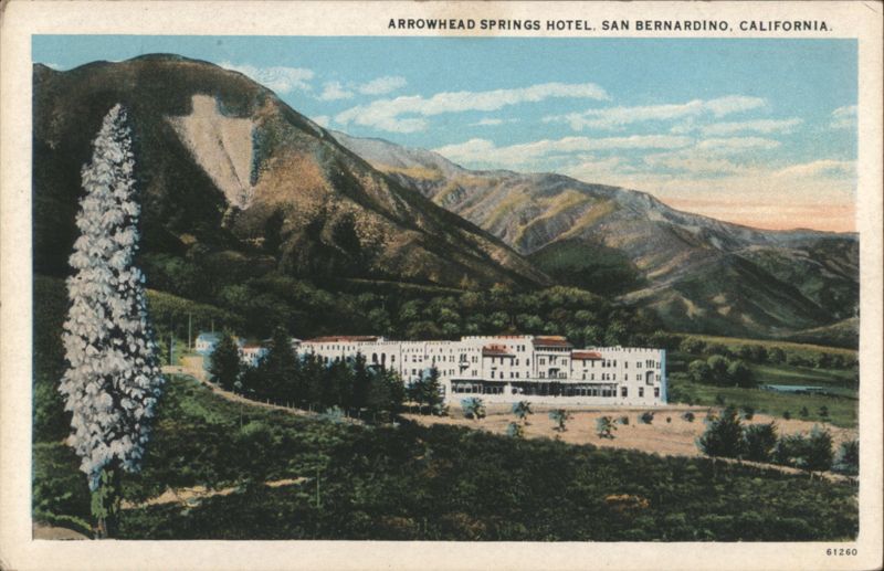 Arrowhead Springs Hotel, San Bernardino, California