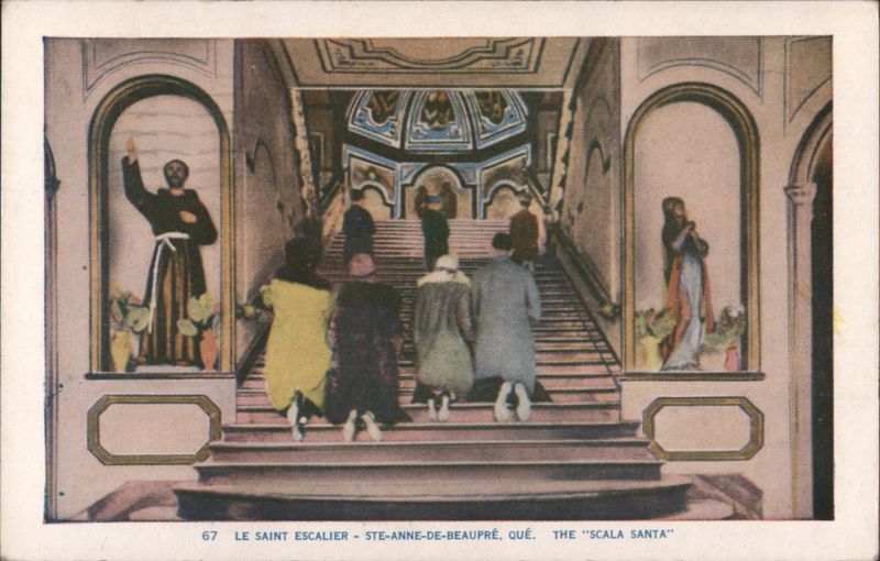 Le Saint Escalier - The Scala Santa Sainte-Anne-de-Beaupré QC Canada