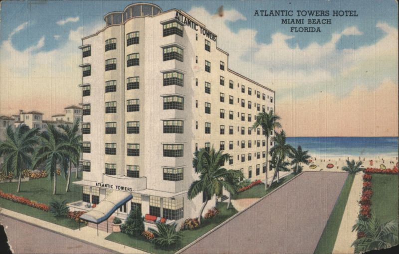 Atlantic Towers Hotel, Miami Beach, FL Florida