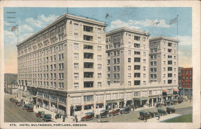 Hotel Multnomah, Portland, Oregon
