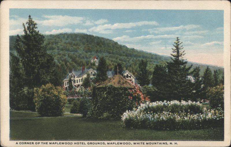 Maplewood Hotel Grounds, White Mountains New Hampshire