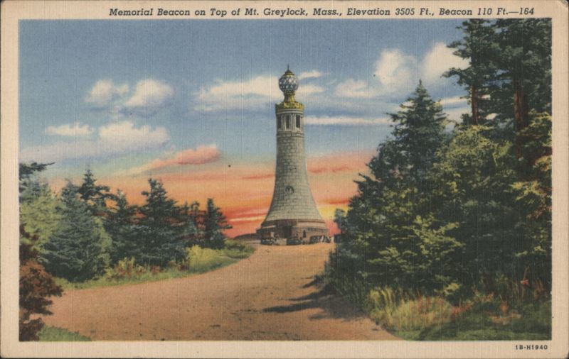 Memorial Beacon on Top of Mt. Greylock Massachusetts
