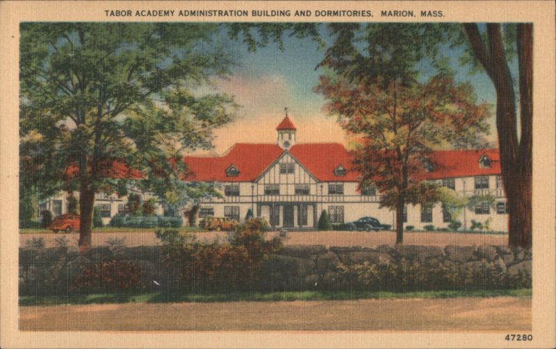 Tabor Academy Administration Building and Dormitories Marion Massachusetts