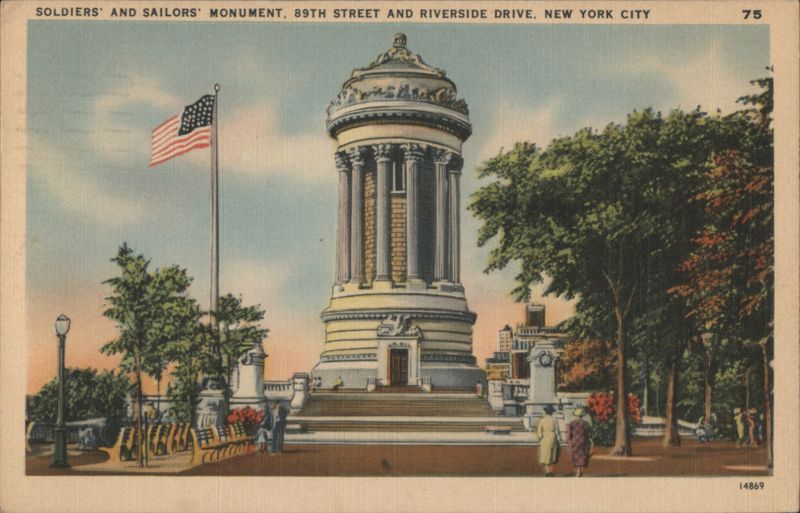 Soldiers' and Sailors' Monument, 89th St & Riverside Dr New York