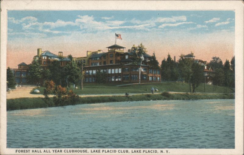 Forest Hall All Year Clubhouse, Lake Placid Club New York