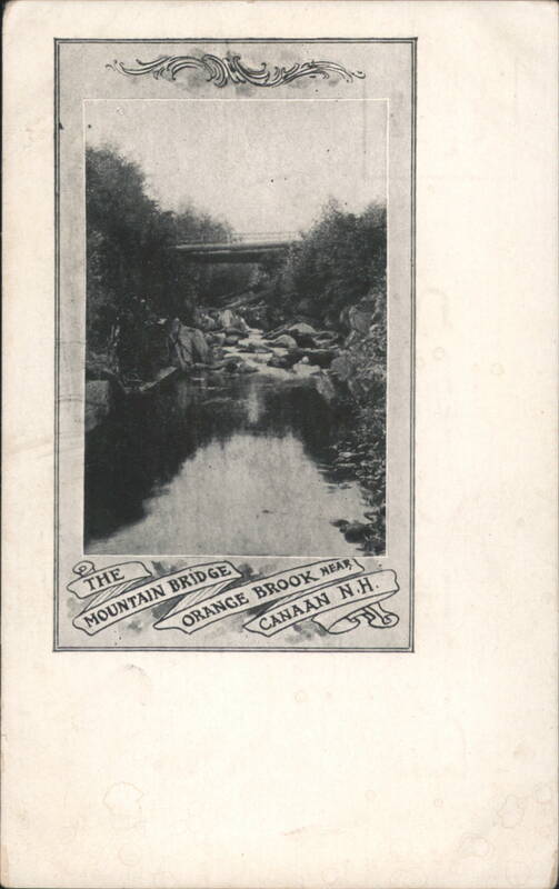 The Mountain Bridge Orange Brook Canaan New Hampshire
