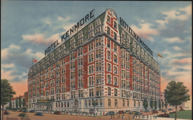 Hotel Kenmore, Commonwealth Avenue at Kenmore Square Boston Massachusetts