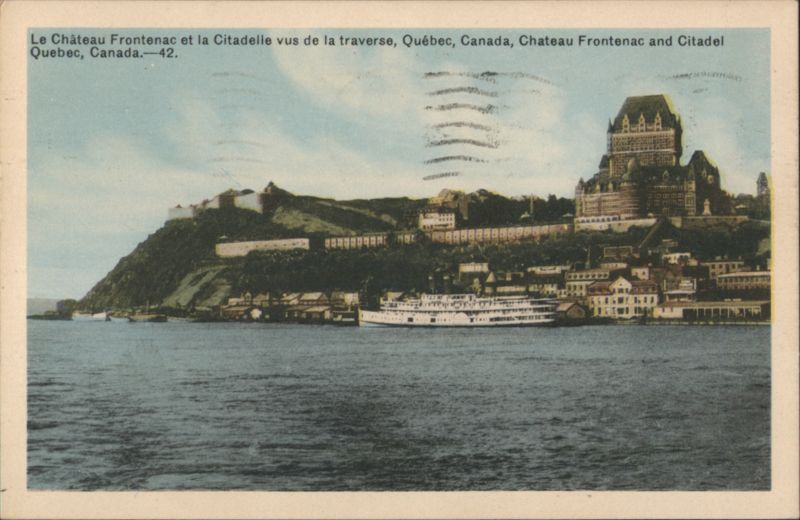 Château Frontenac and Citadel, Québec, Canada QC