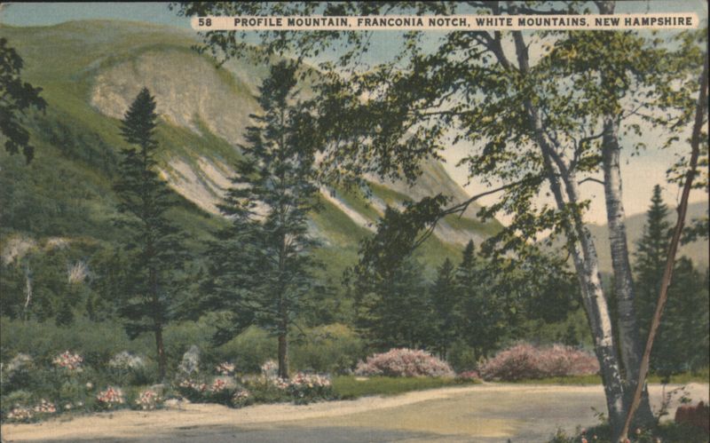 Profile Mountain, Franconia Notch, White Mountains New Hampshire