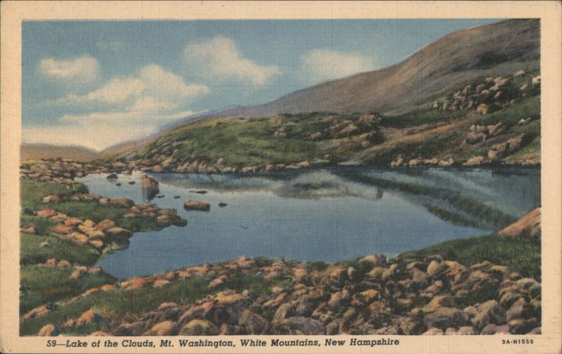 Lake of the Clouds, Mount Washington, White Mountains New Hampshire