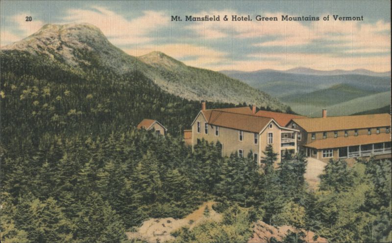 Mt. Mansfield & Hotel, Green Mountains of Vermont