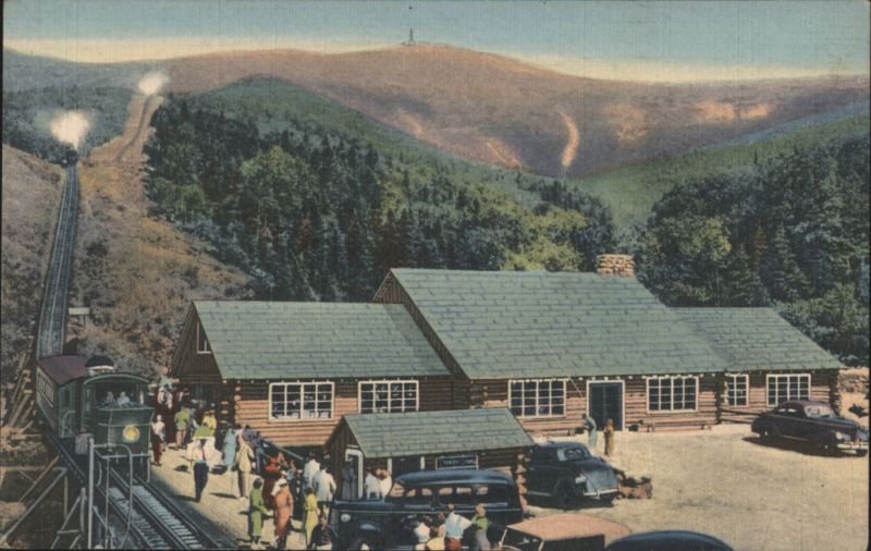 New Marshfield House, Mt. Washington Cog Railway, NH Mount Washington New Hampshire