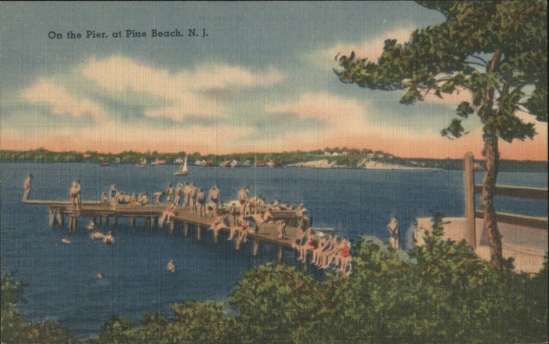 On the Pier, Pine Beach, NJ New Jersey