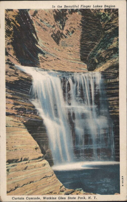 Curtain Cascade, Watkins Glen State Park, NY New York