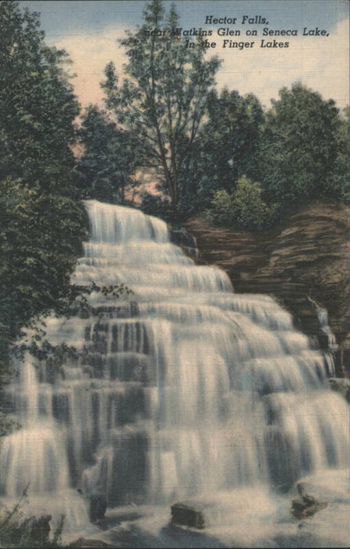 Hector Falls, Watkins Glen, Seneca Lake, Finger Lakes New York