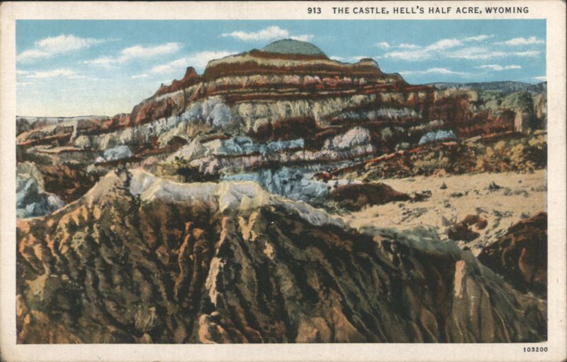 The Castle, Hell's Half Acre, Wyoming