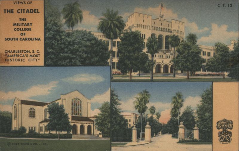 Views of The Citadel, The Military College of South Carolina Charleston