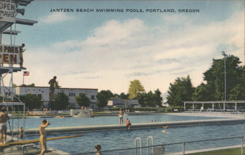 Jantzen Beach Swimming Pools, Portland, Oregon