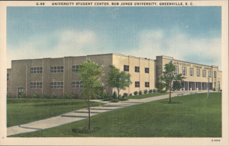 University Student Center, Bob Jones University Greenville South Carolina