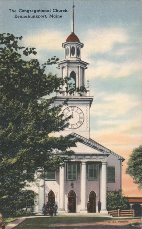 Congregational Church, Kennebunkport, Maine B. J. Whitcomb