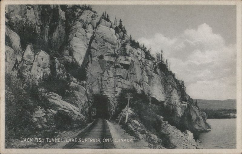 Jack Fish Tunnel, Lake Superior ON Canada Ontario