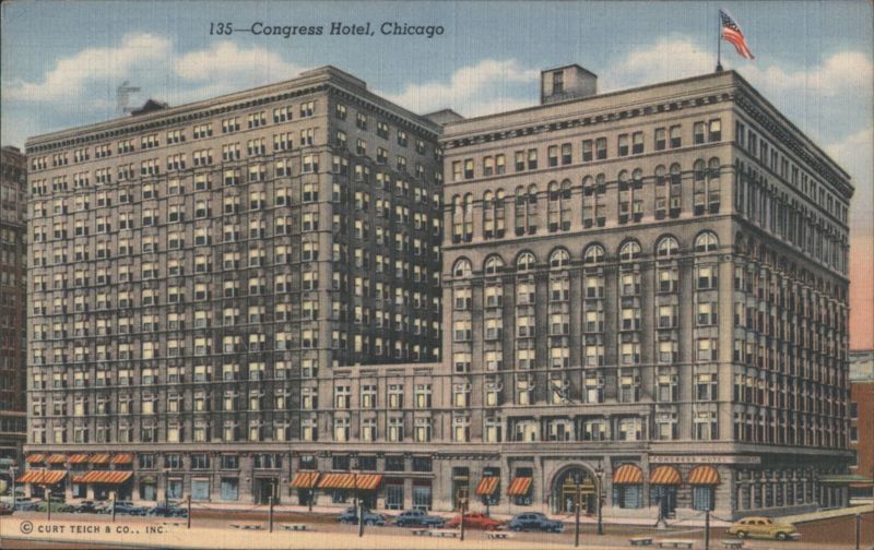 Congress Hotel, Chicago Illinois