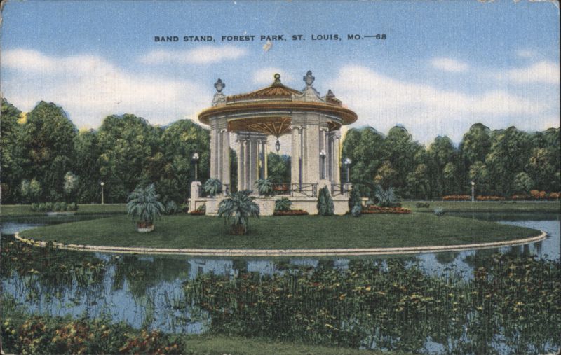 Band Stand, Forest Park, St. Louis, MO Missouri