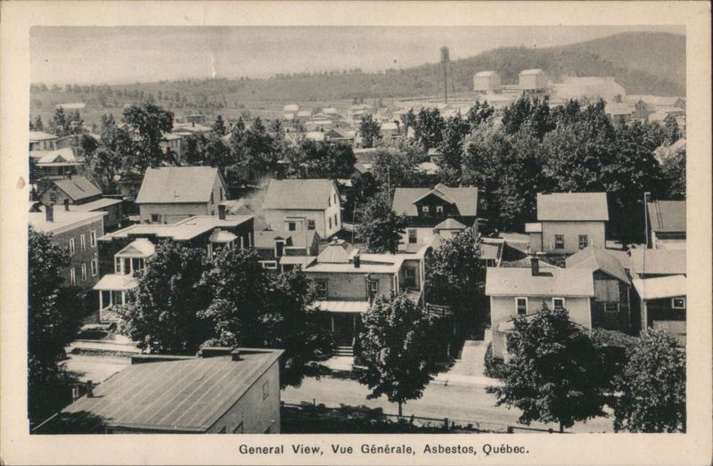 General View, Asbestos, Québec QC Canada Quebec