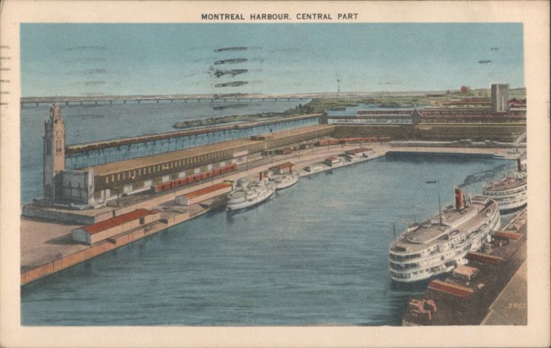 Montreal Harbour, Central Part QC Canada Quebec