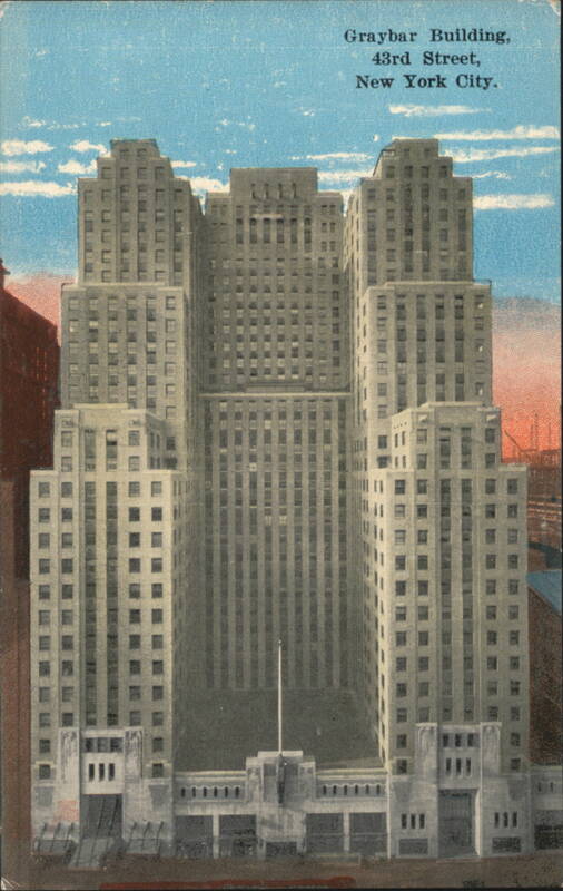 Graybar Building, 43rd Street New York City