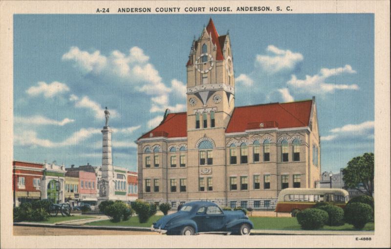 Anderson County Court House South Carolina