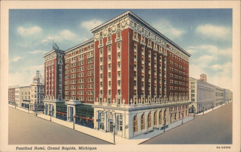 Pantlind Hotel, Grand Rapids Michigan