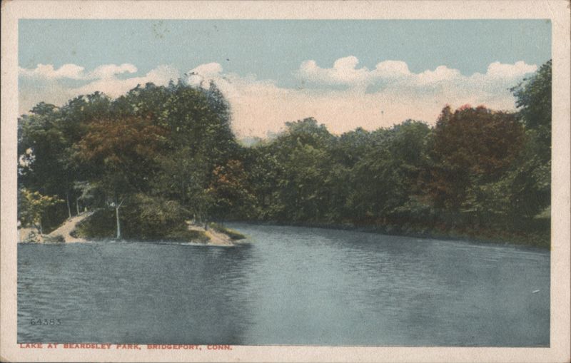 Lake at Beardsley Park Bridgeport Connecticut