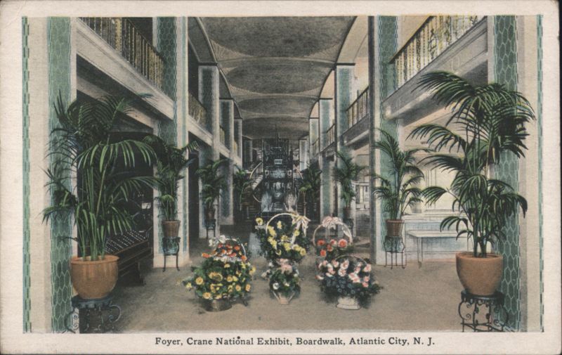 Foyer, Crane National Exhibit, Boardwalk Atlantic City New Jersey
