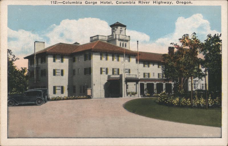 Columbia Gorge Hotel, Columbia River Highway, Oregon Hood River