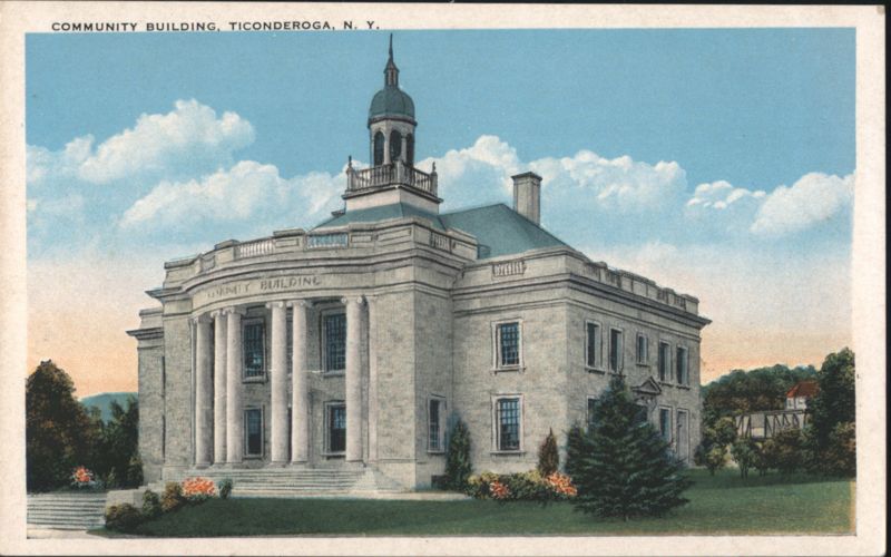 Community Building, Ticonderoga, NY New York