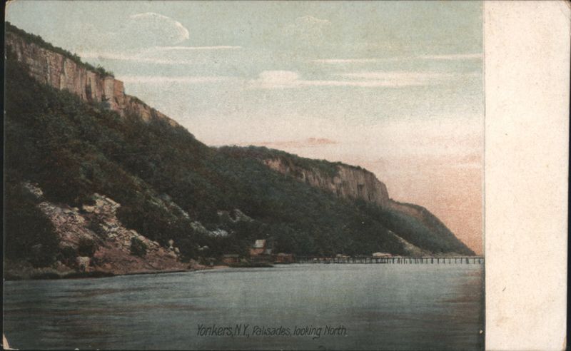 Yonkers, N.Y., Palisades, looking North New York