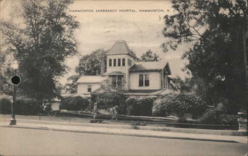 HAMMONTON EMERGENCY HOSPITAL, HAMMONTON, N. J. New Jersey