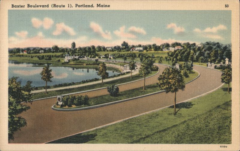 Baxter Boulevard (Route 1), Portland, Maine