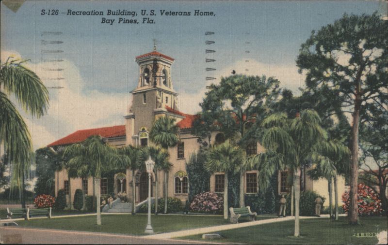 Recreation Building, U.S. Veterans Home, Bay Pines, FL Florida