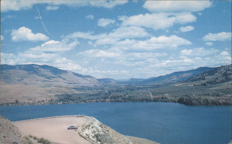 Panorama View Point, Kalamalka Lake & Coldstream Orchards Vernon BC Canada