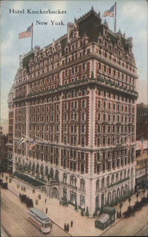 Hotel Knickerbocker, New York