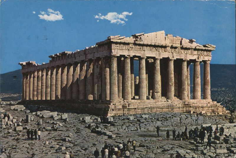 Parthenon Temple Ruins Athens Greece Greece, Turkey, Balkan States