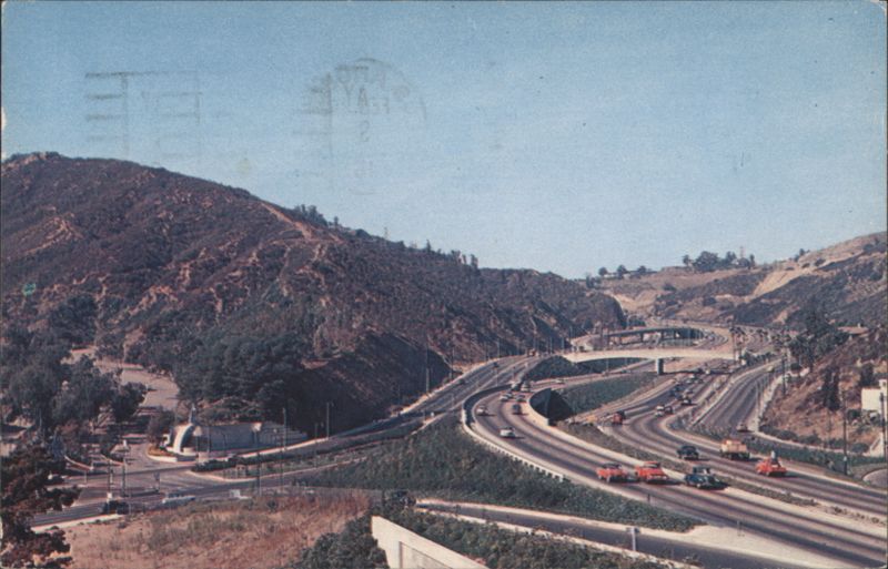 Hollywood Freeway, Civic Center, San Fernando Valley California