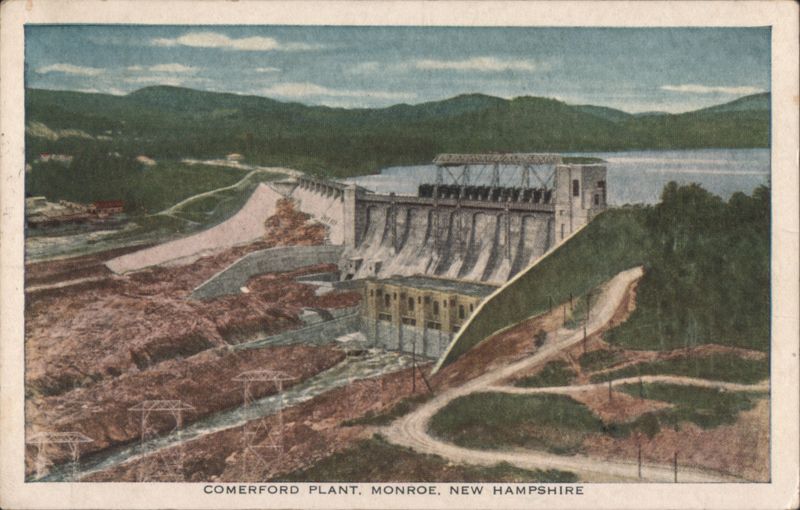 Comerford Plant, Largest Hydro Electric Unit Monroe New Hampshire