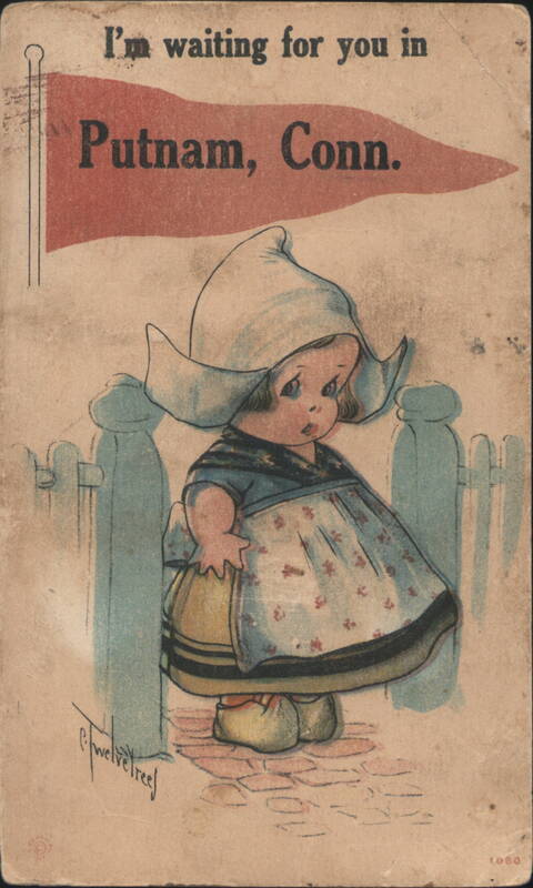 Little Girl in Dutch Outfit, Putnam, Conn. Connecticut